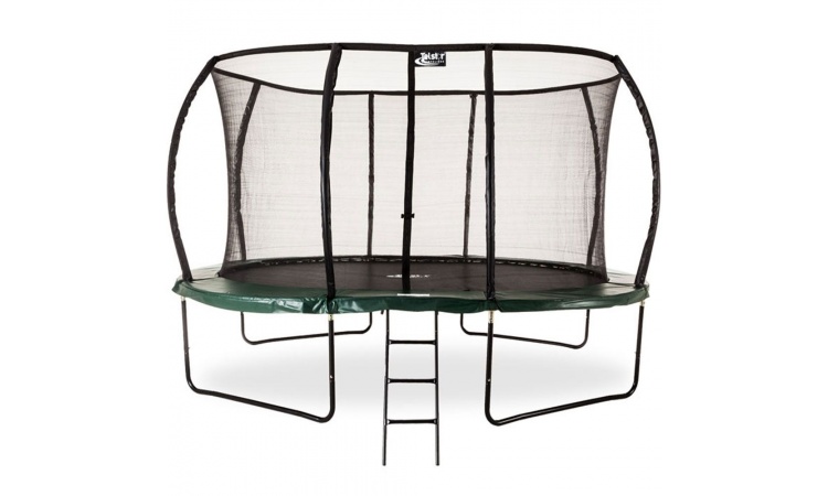 15ft x 10ft Telstar Oval Jump Capsule DELUXE MkII with DELUXE Stay Safe Enclosure - Free Cover & Ladder