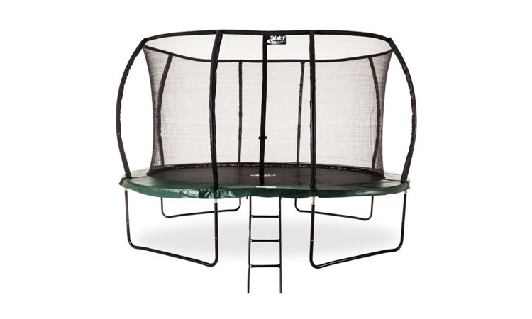 10ft x 7ft Telstar Oval Jump Capsule DELUXE MkII with DELUXE Stay Safe Enclosure - Free Cover & Ladder