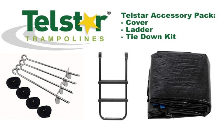 7ft x 10ft Telstar Cover. Ladder and Tie Down Kit Pack